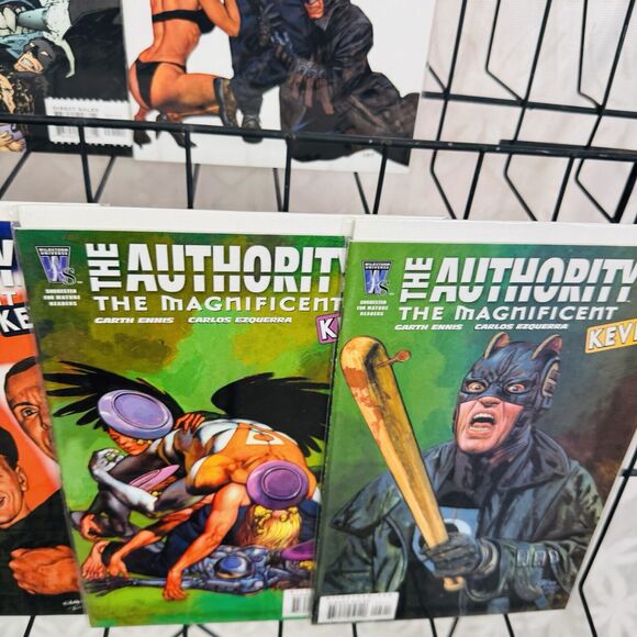 Authority Magnificent Kevin 1-5 & Kev #1 and Vs Lobo One Shot Lot (Wildstorm) - Picture 3 of 5